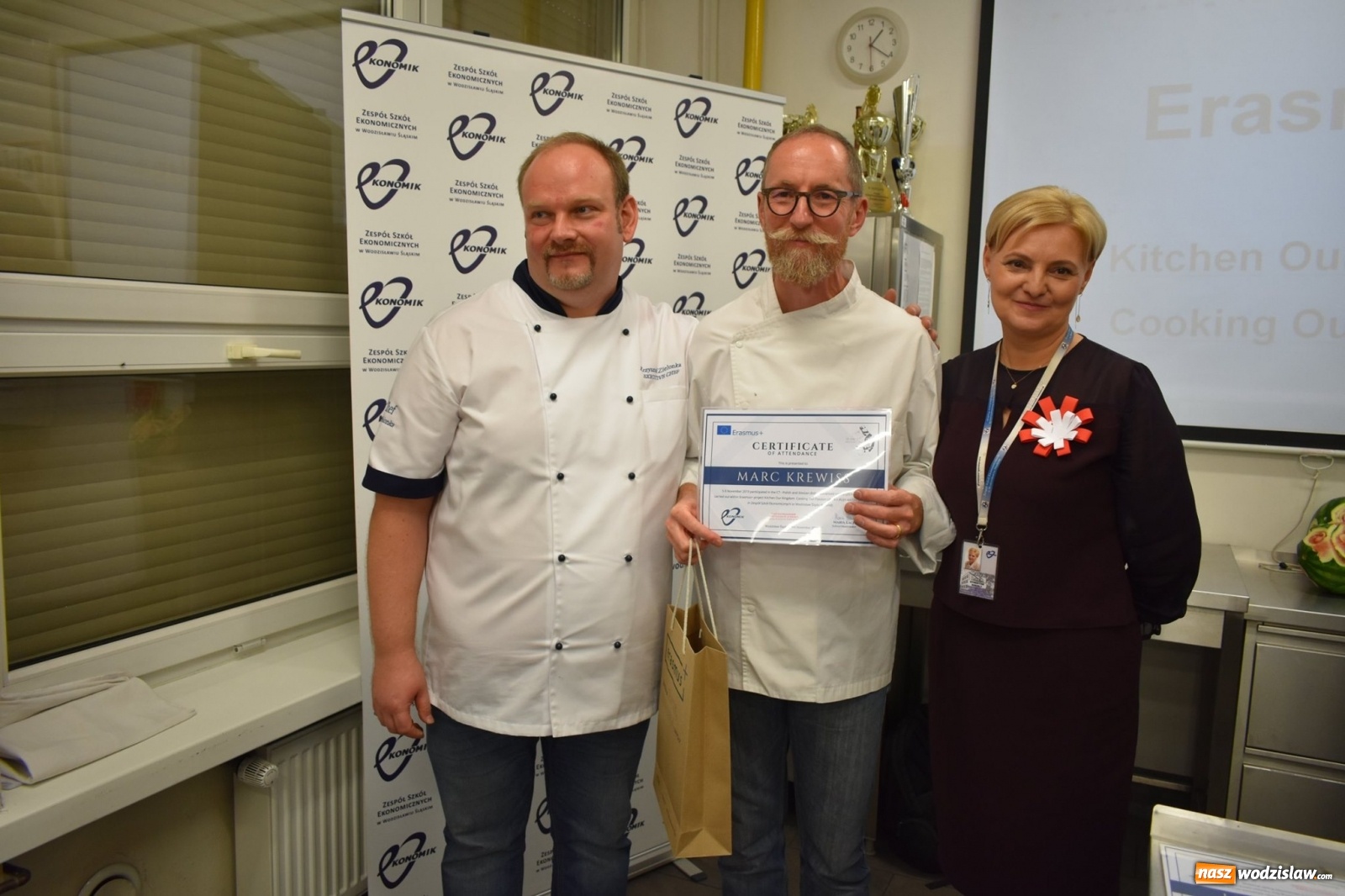 Zdjęcie w galerii na portalu naszwodzislaw.com: Kuchnia Ekonomika stała się na tydzień królestwem nowego projektu wiadomości z regionu