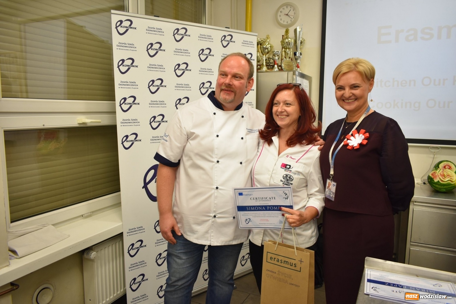 Zdjęcie w galerii na portalu naszwodzislaw.com: Kuchnia Ekonomika stała się na tydzień królestwem nowego projektu wiadomości z regionu