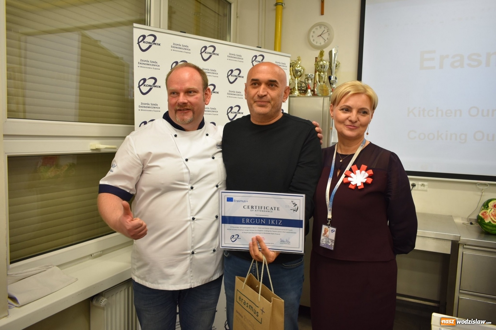 Zdjęcie w galerii na portalu naszwodzislaw.com: Kuchnia Ekonomika stała się na tydzień królestwem nowego projektu wiadomości z regionu