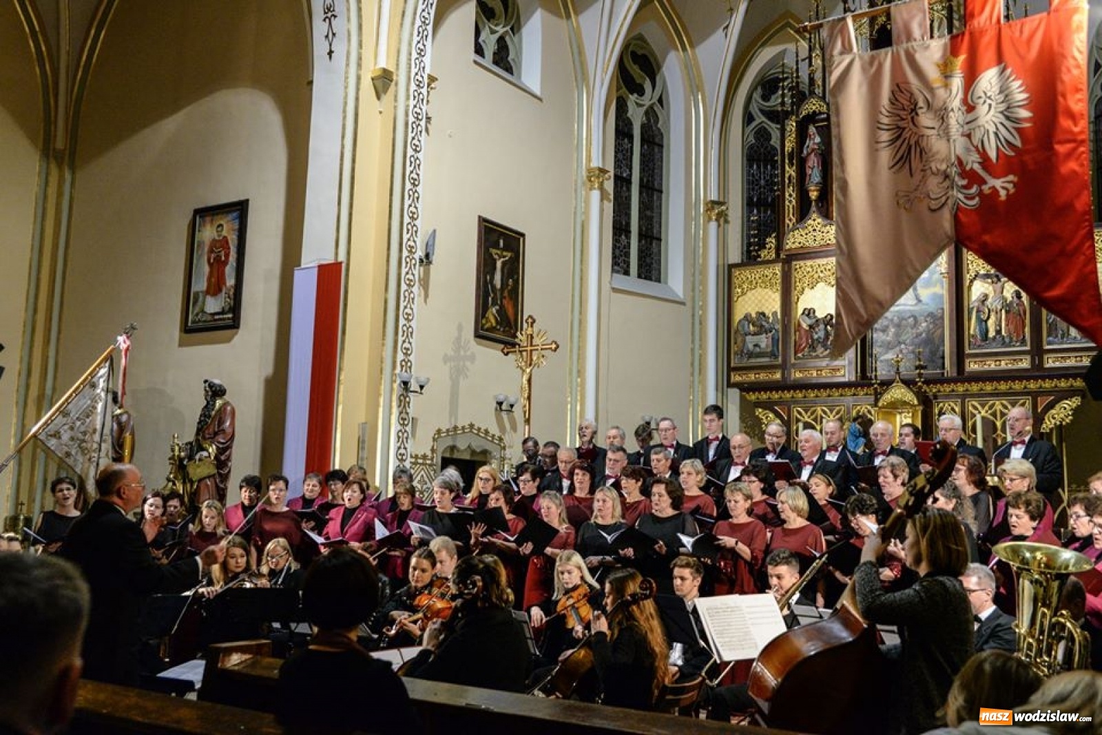 Zdjęcie w galerii na portalu naszwodzislaw.com: Pięknie wyśpiewany jubileusz Chóru Jadwiga wiadomości z regionu