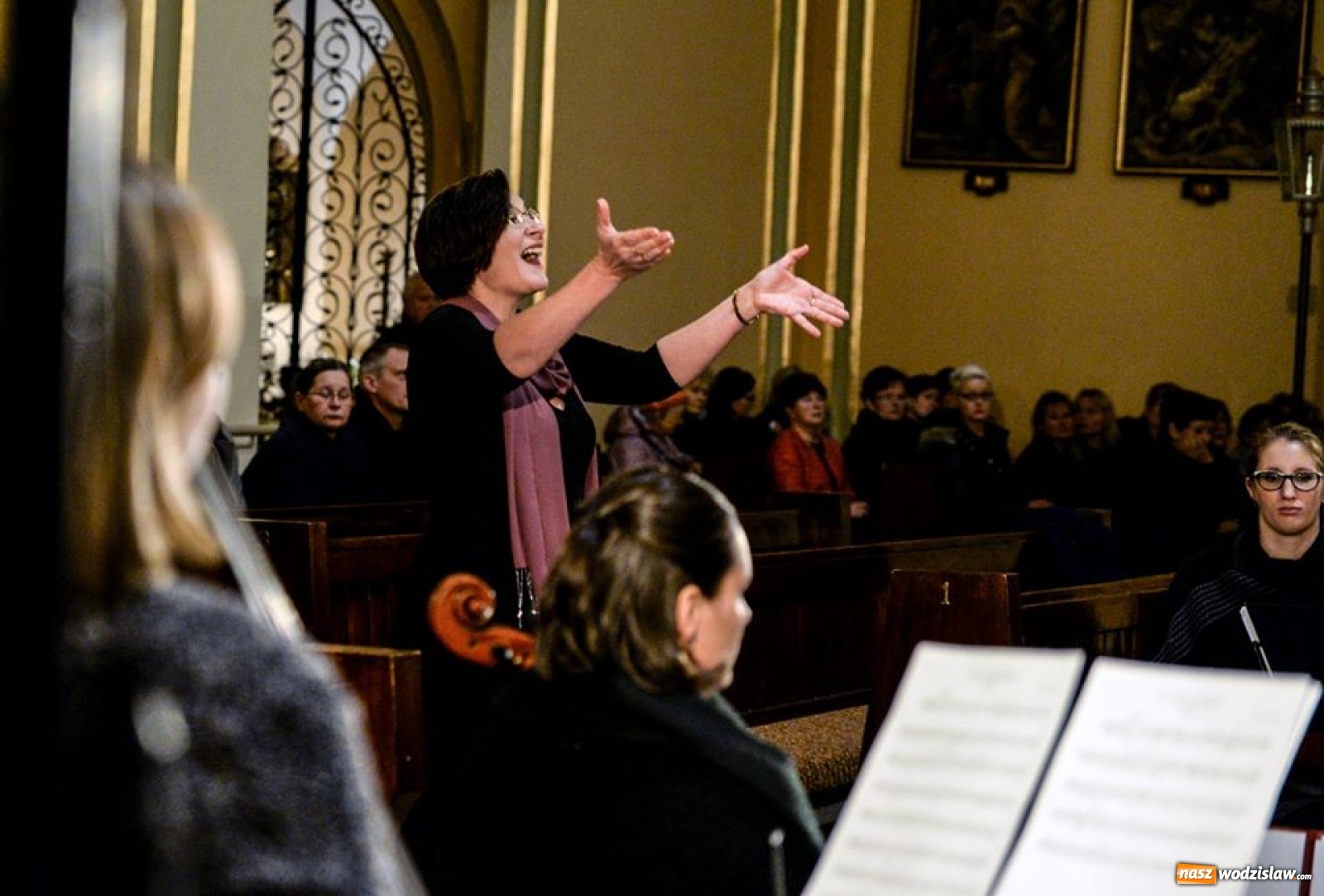 Zdjęcie w galerii na portalu naszwodzislaw.com: Pięknie wyśpiewany jubileusz Chóru Jadwiga wiadomości z regionu