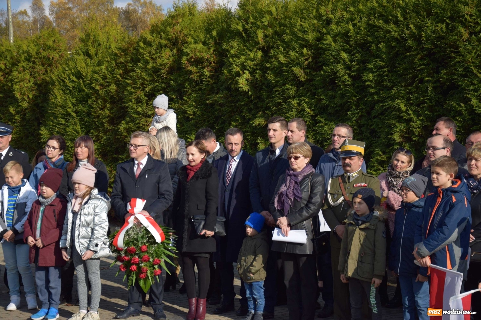 Zdjęcie w galerii na portalu naszwodzislaw.com: Obchody Święta Niepodległości w Mszanie wiadomości z regionu