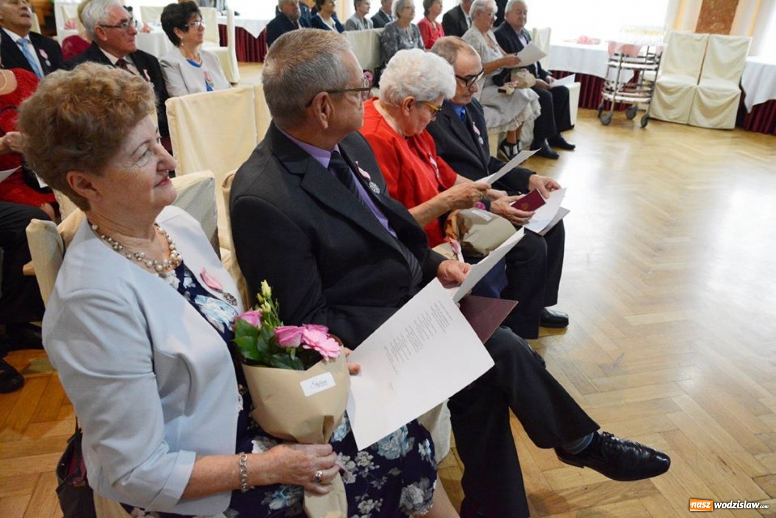 Zdjęcie w galerii na portalu naszwodzislaw.com: We dwoje idą przez życie. Małżeńskie jubileusze w Wodzisławiu Śląskim [FOTO] wiadomości z regionu