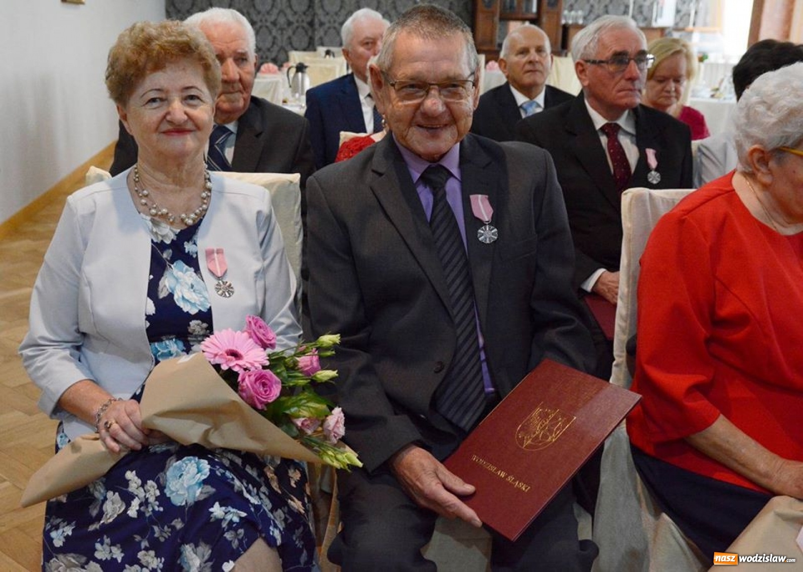 Zdjęcie w galerii na portalu naszwodzislaw.com: We dwoje idą przez życie. Małżeńskie jubileusze w Wodzisławiu Śląskim [FOTO] wiadomości z regionu