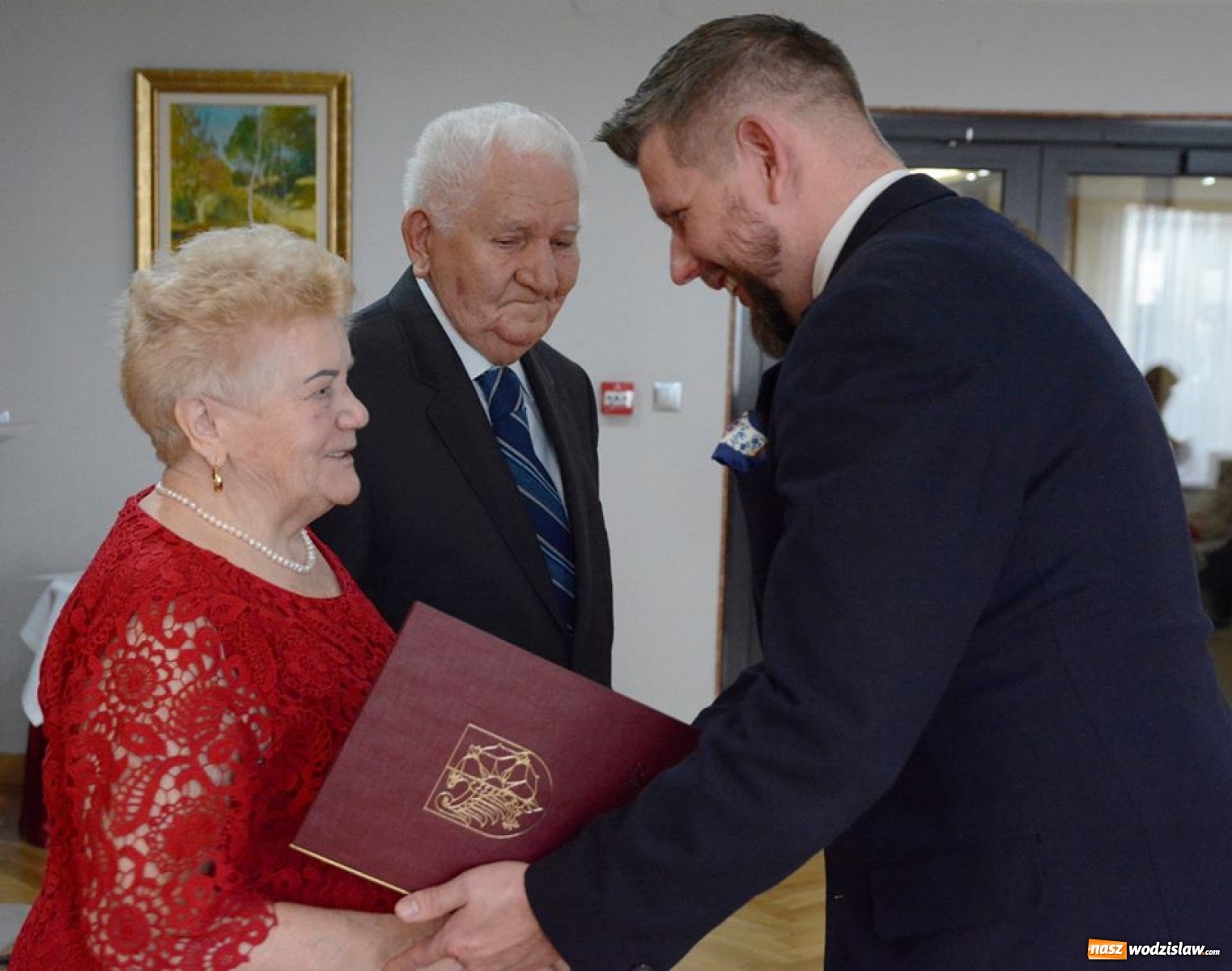 Zdjęcie w galerii na portalu naszwodzislaw.com: We dwoje idą przez życie. Małżeńskie jubileusze w Wodzisławiu Śląskim [FOTO] wiadomości z regionu
