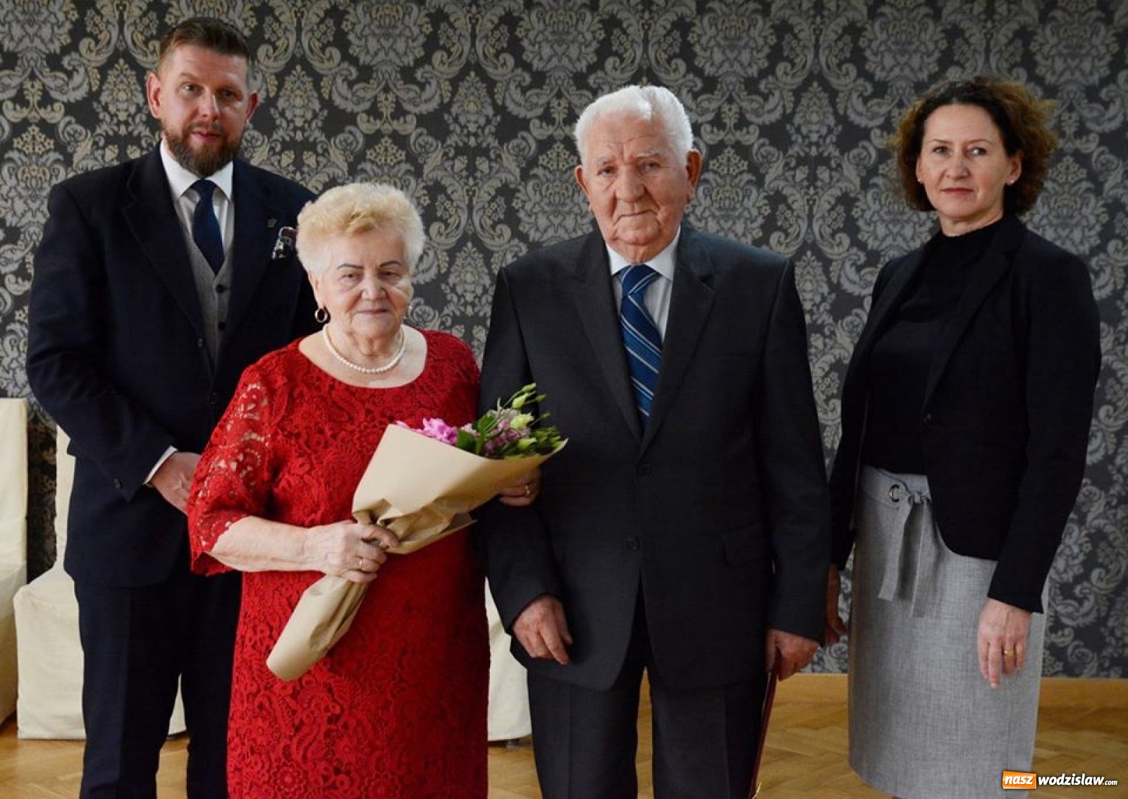 Zdjęcie w galerii na portalu naszwodzislaw.com: We dwoje idą przez życie. Małżeńskie jubileusze w Wodzisławiu Śląskim [FOTO] wiadomości z regionu