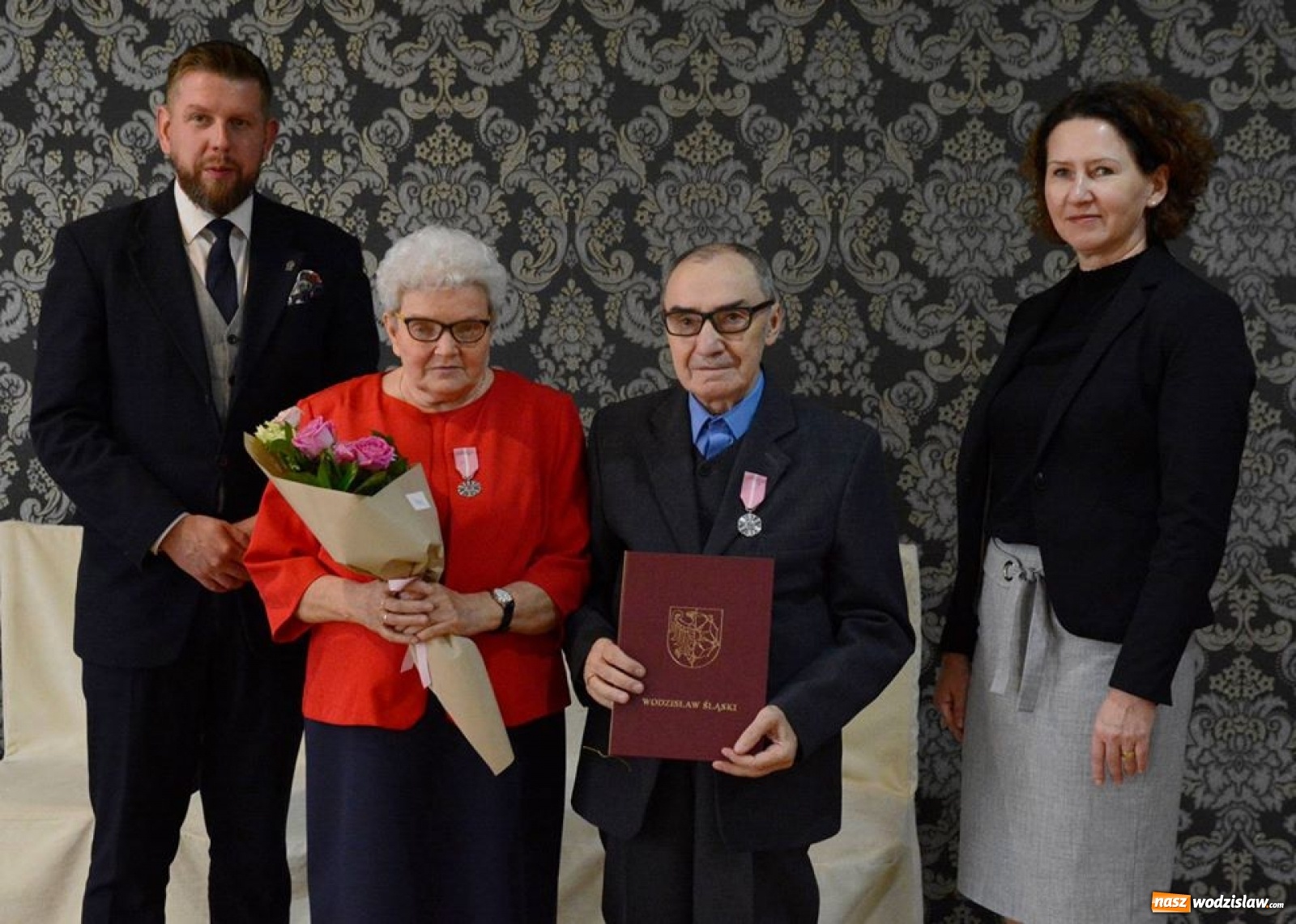 Zdjęcie w galerii na portalu naszwodzislaw.com: We dwoje idą przez życie. Małżeńskie jubileusze w Wodzisławiu Śląskim [FOTO] wiadomości z regionu