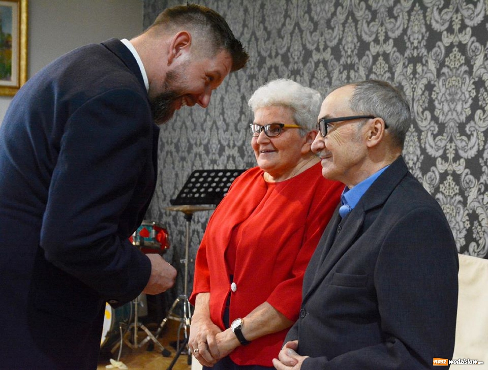 Zdjęcie w galerii na portalu naszwodzislaw.com: We dwoje idą przez życie. Małżeńskie jubileusze w Wodzisławiu Śląskim [FOTO] wiadomości z regionu