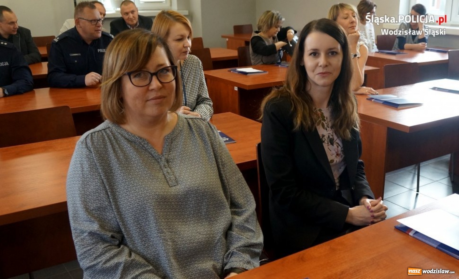 Zdjęcie w galerii na portalu naszwodzislaw.com: Święto korpusu służby cywilnej w wodzisławskiej komendzie wiadomości z regionu