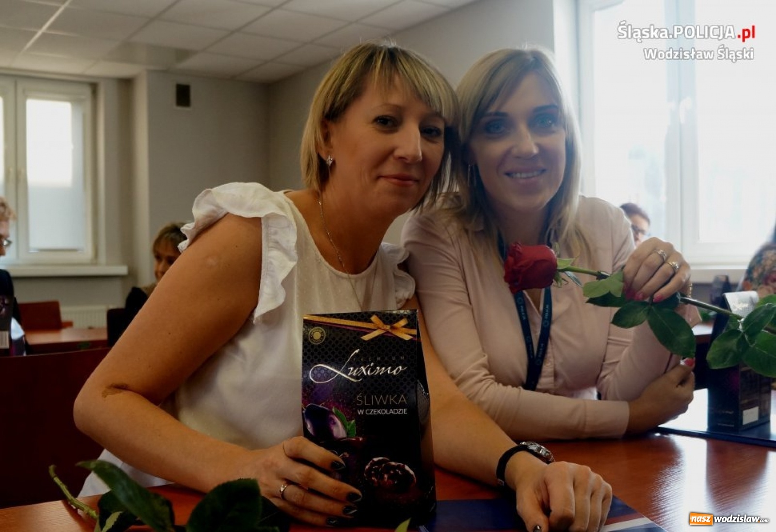 Zdjęcie w galerii na portalu naszwodzislaw.com: Święto korpusu służby cywilnej w wodzisławskiej komendzie wiadomości z regionu