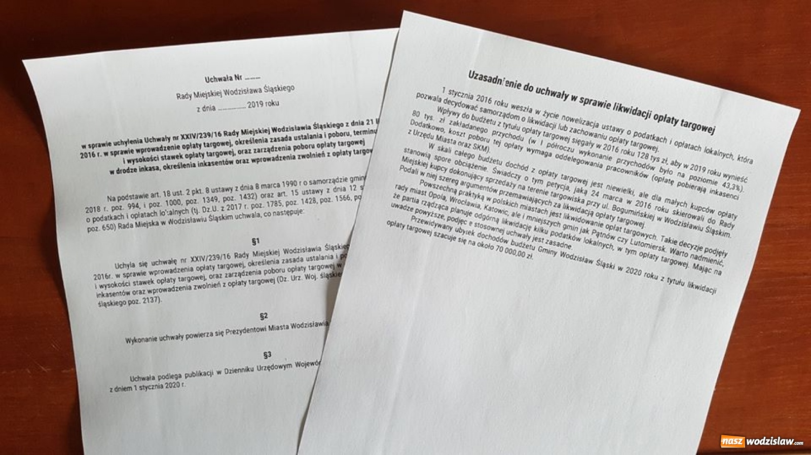 Zdjęcie w galerii na portalu naszwodzislaw.com: Opłata targowa w Wodzisławiu Śląskim zostanie zlikwidowana? wiadomości z regionu