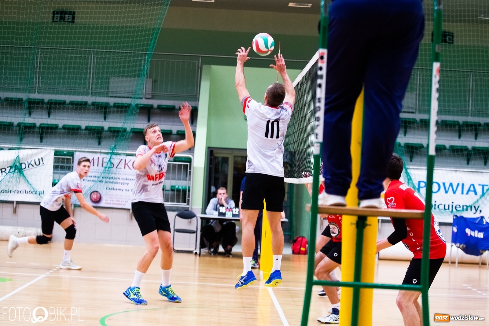 Zdjęcie w galerii na portalu naszwodzislaw.com: Siatkarski rollercoaster w Arenie Rafako. Raciborzanie górą! [FOTO i WIDEO] wiadomości z regionu