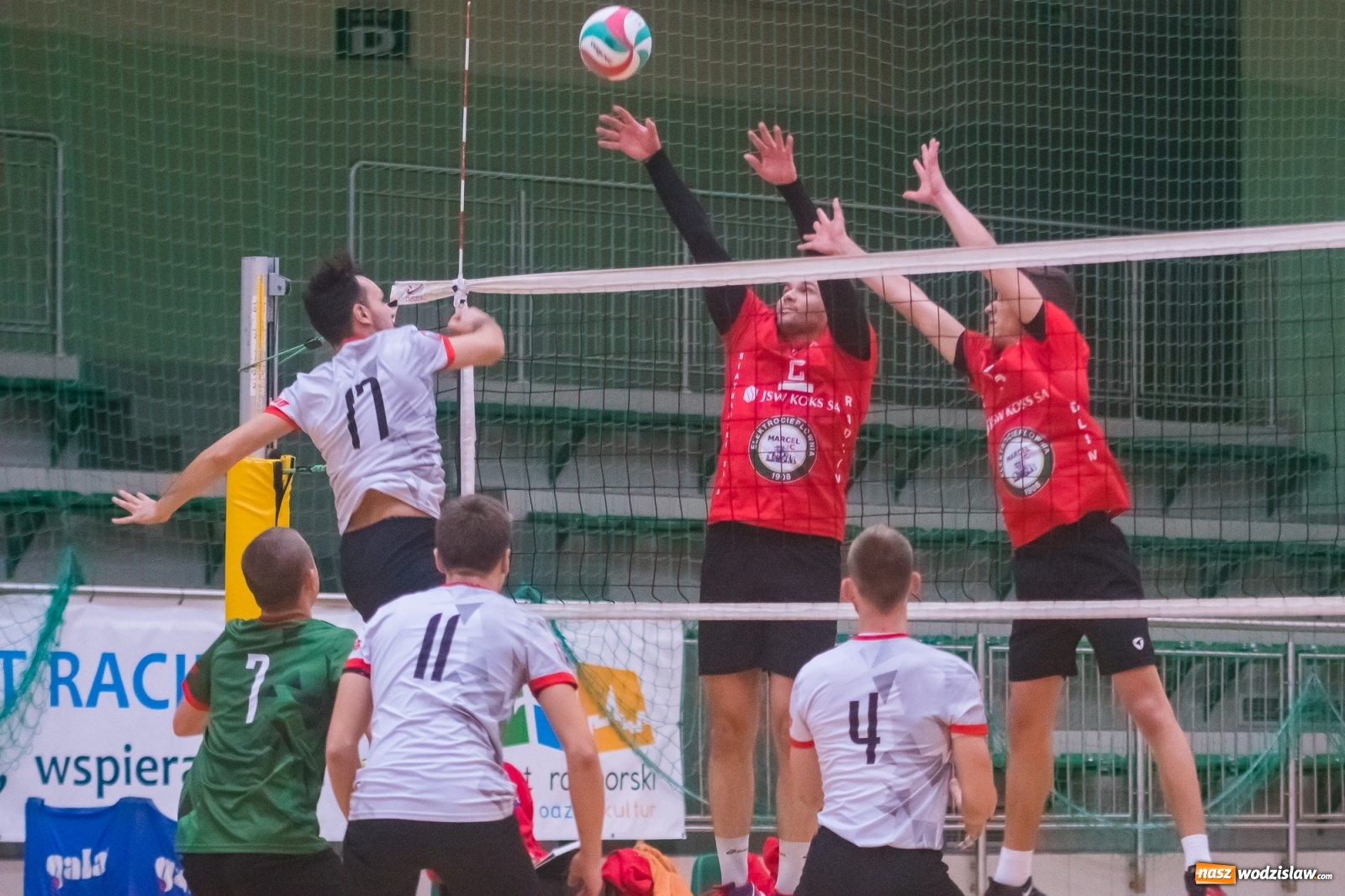 Zdjęcie w galerii na portalu naszwodzislaw.com: Siatkarski rollercoaster w Arenie Rafako. Raciborzanie górą! [FOTO i WIDEO] wiadomości z regionu