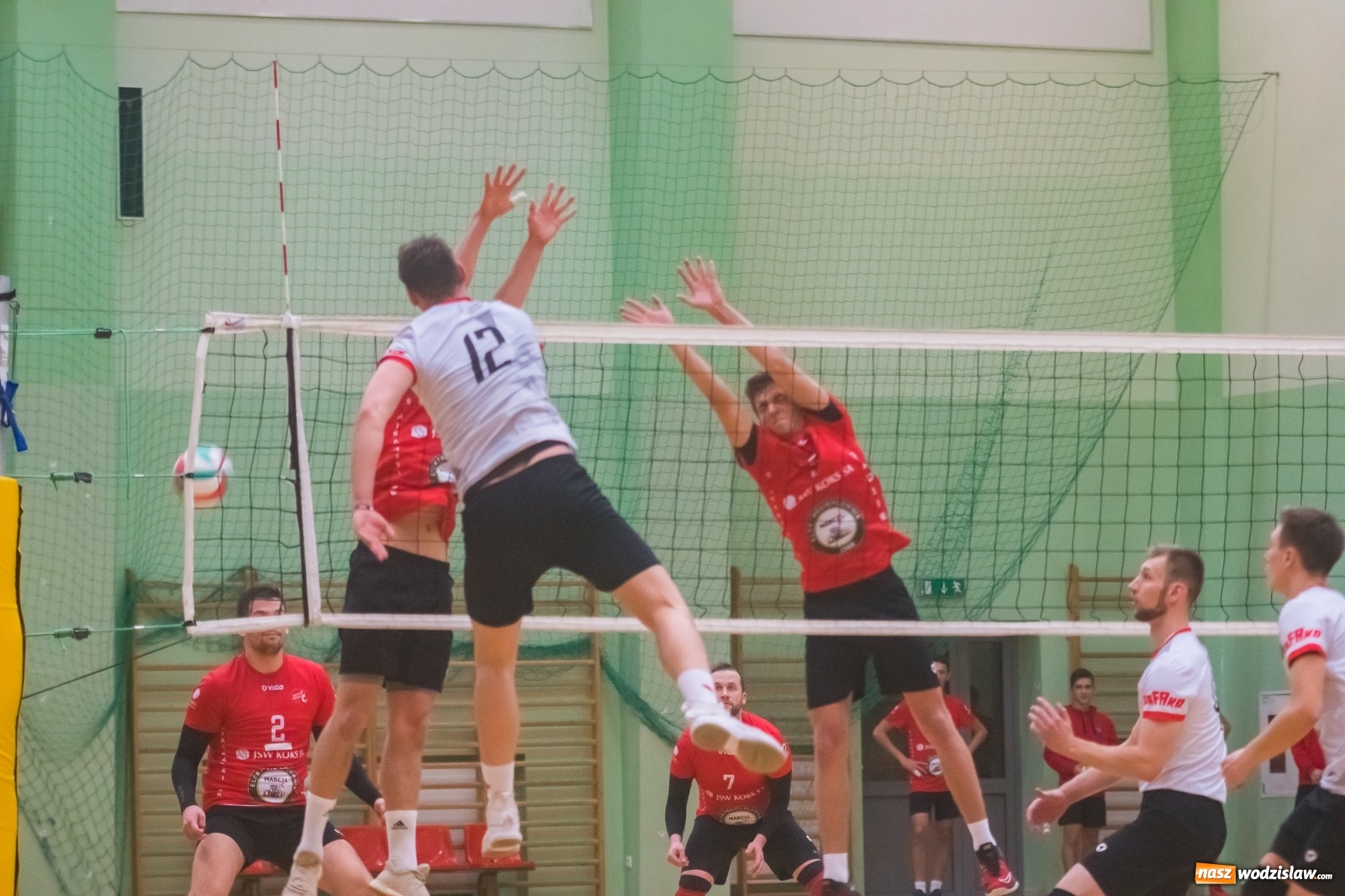 Zdjęcie w galerii na portalu naszwodzislaw.com: Siatkarski rollercoaster w Arenie Rafako. Raciborzanie górą! [FOTO i WIDEO] wiadomości z regionu