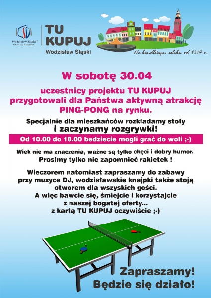 Zdjęcie w galerii na portalu naszwodzislaw.com: Tenis stołowy z TU KUPUJ wiadomości z regionu