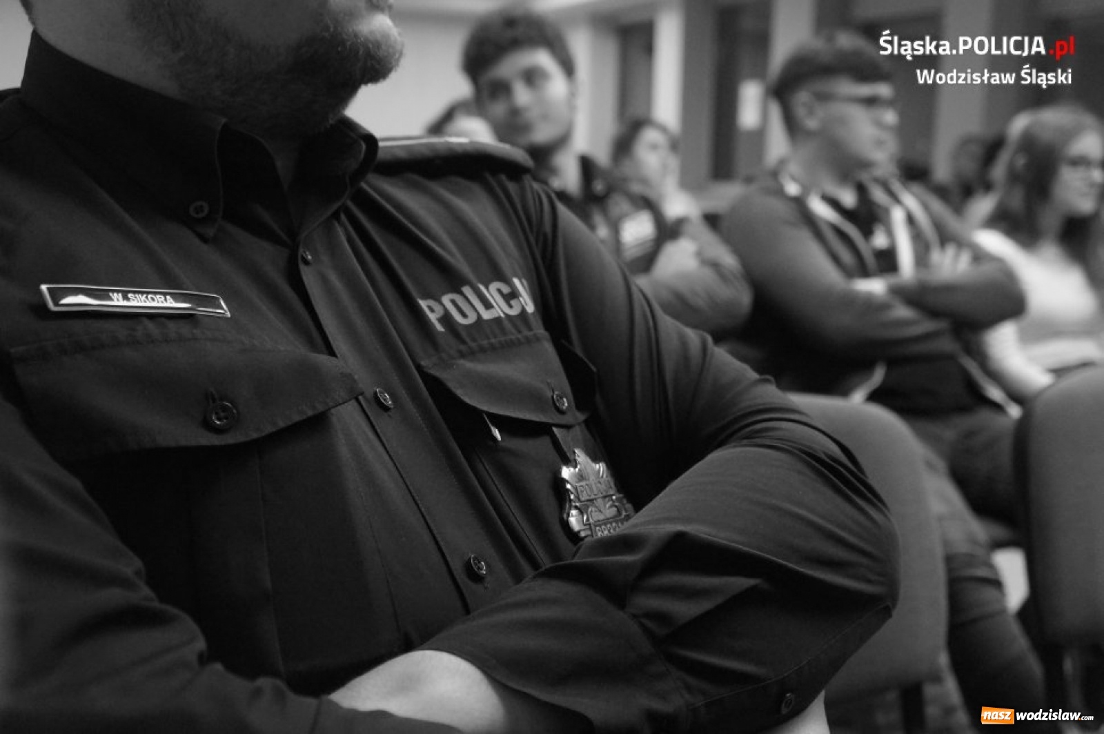 Zdjęcie w galerii na portalu naszwodzislaw.com: Rydułtowska debata z policją o bezpieczeństwie wiadomości z regionu