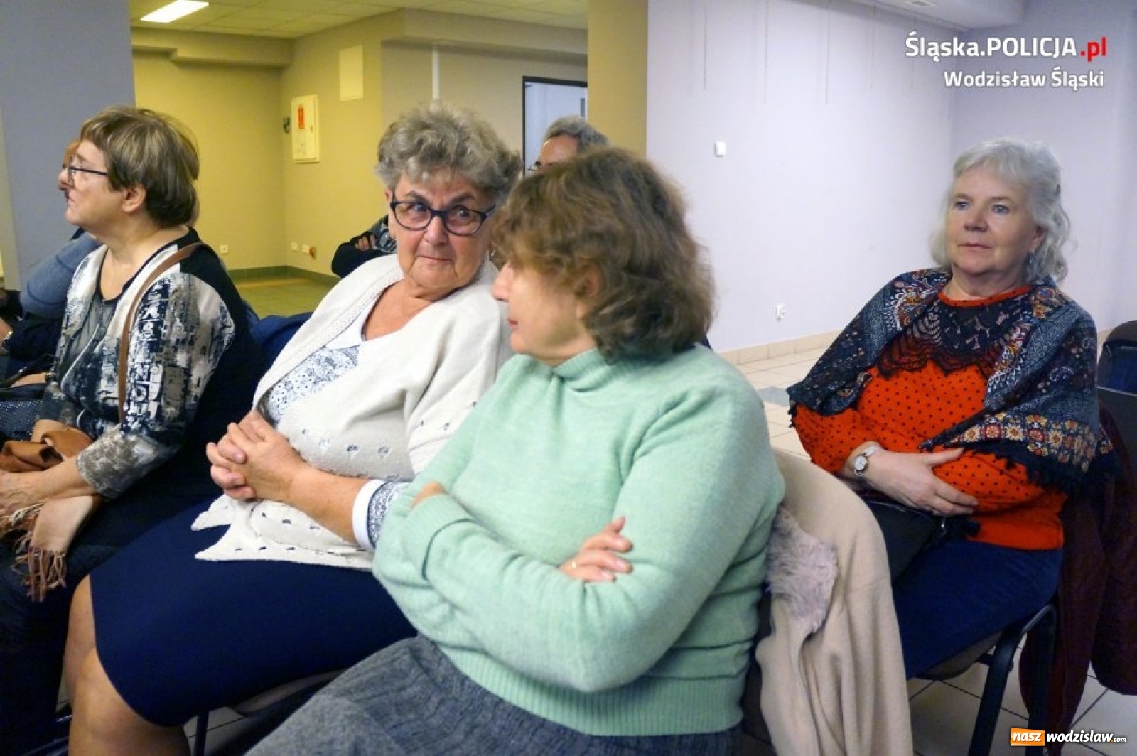 Zdjęcie w galerii na portalu naszwodzislaw.com: Rydułtowska debata z policją o bezpieczeństwie wiadomości z regionu