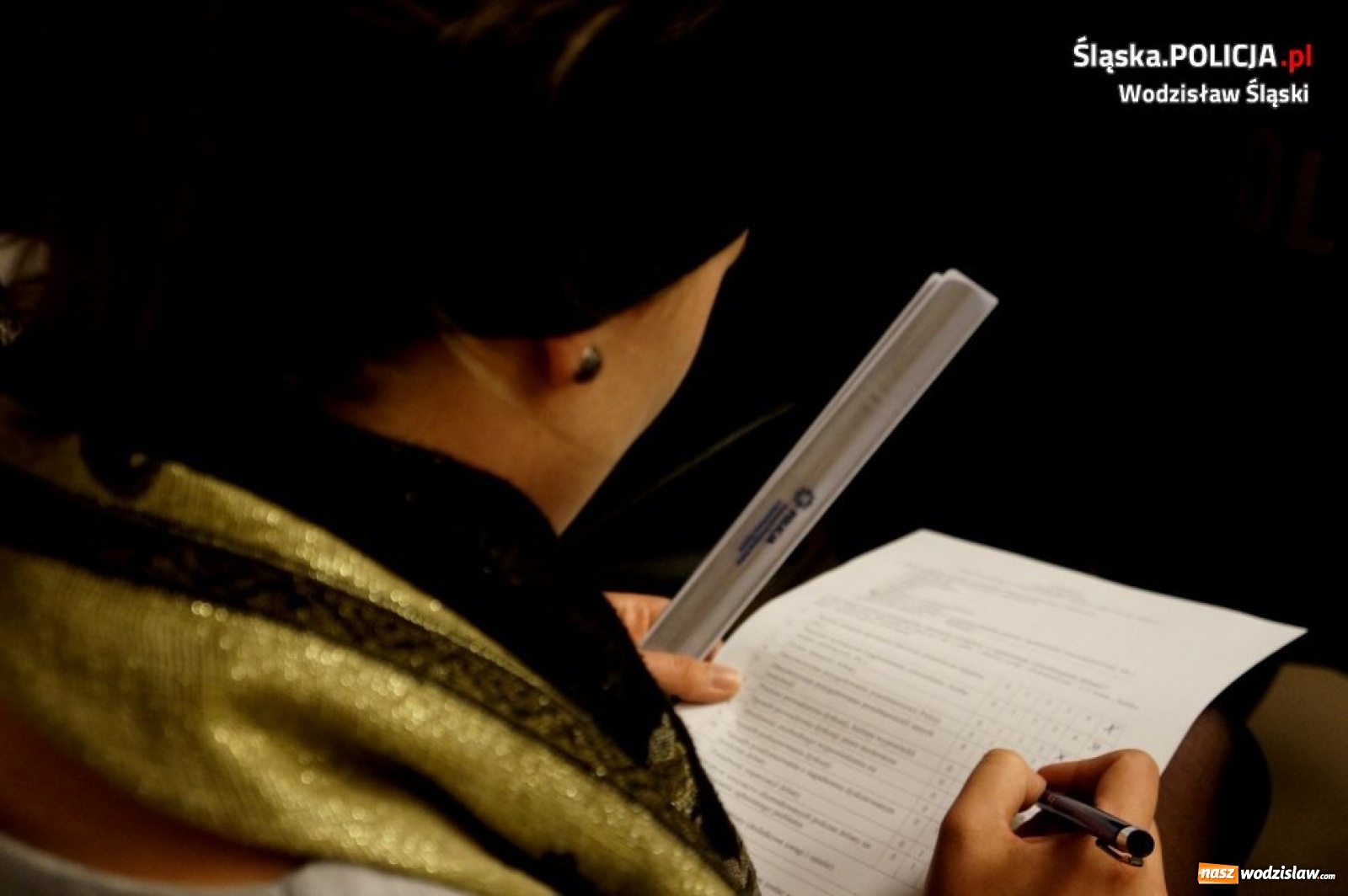 Zdjęcie w galerii na portalu naszwodzislaw.com: Rydułtowska debata z policją o bezpieczeństwie wiadomości z regionu