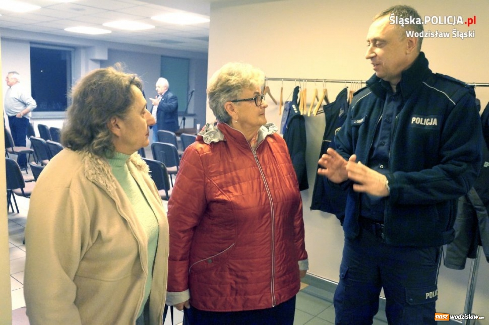 Zdjęcie w galerii na portalu naszwodzislaw.com: Rydułtowska debata z policją o bezpieczeństwie wiadomości z regionu