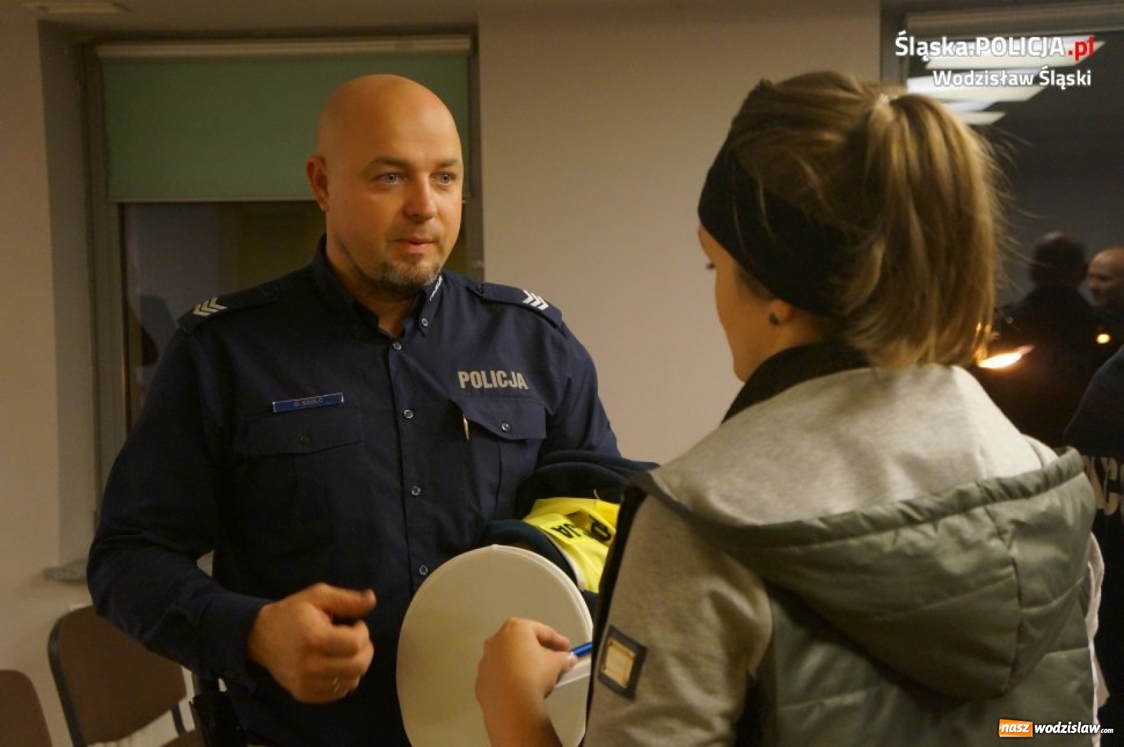 Zdjęcie w galerii na portalu naszwodzislaw.com: Rydułtowska debata z policją o bezpieczeństwie wiadomości z regionu