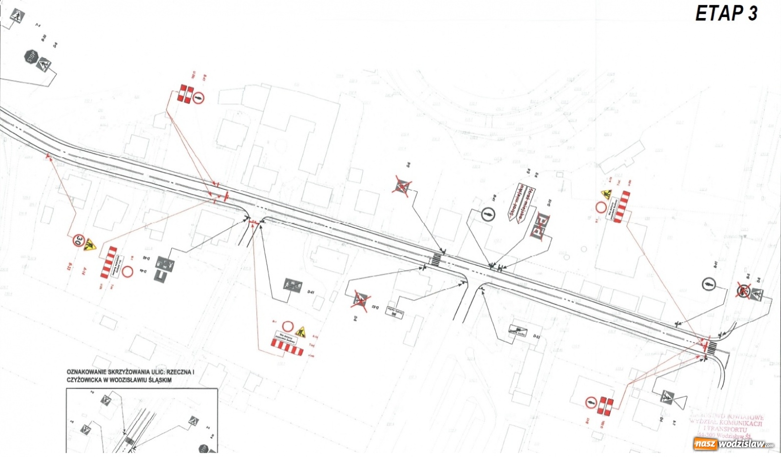 Zdjęcie w galerii na portalu naszwodzislaw.com: Ważne informacje dla kierowców w związku z remontem ul. Rzecznej wiadomości z regionu