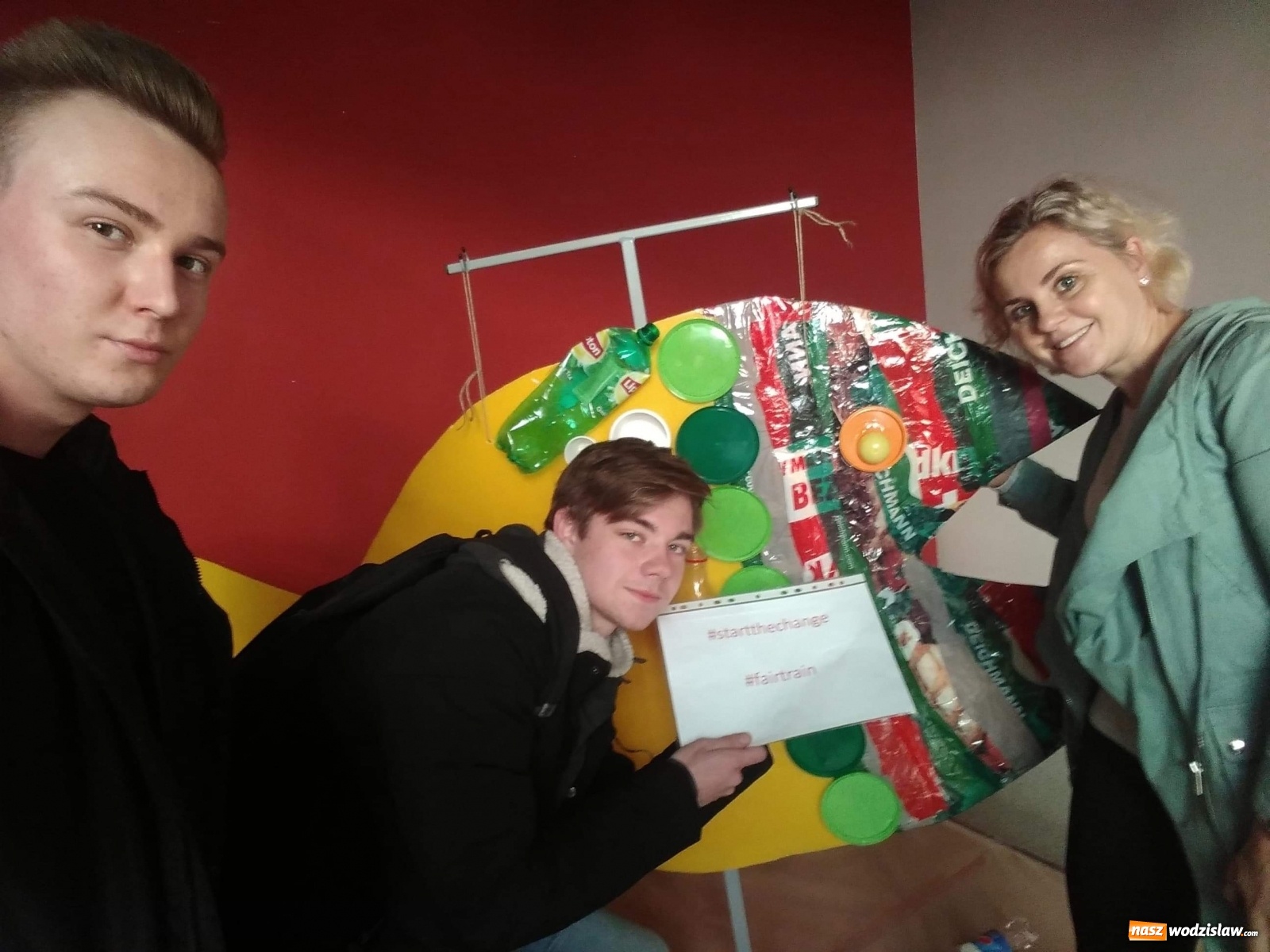 Zdjęcie w galerii na portalu naszwodzislaw.com: Gra miejska Fair Train. ZSE Wodzisław najlepszy wiadomości z regionu