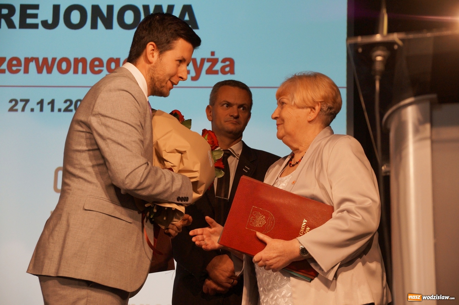 Zdjęcie w galerii na portalu naszwodzislaw.com: Prezydent wyróżniony podczas gali PCK wiadomości z regionu