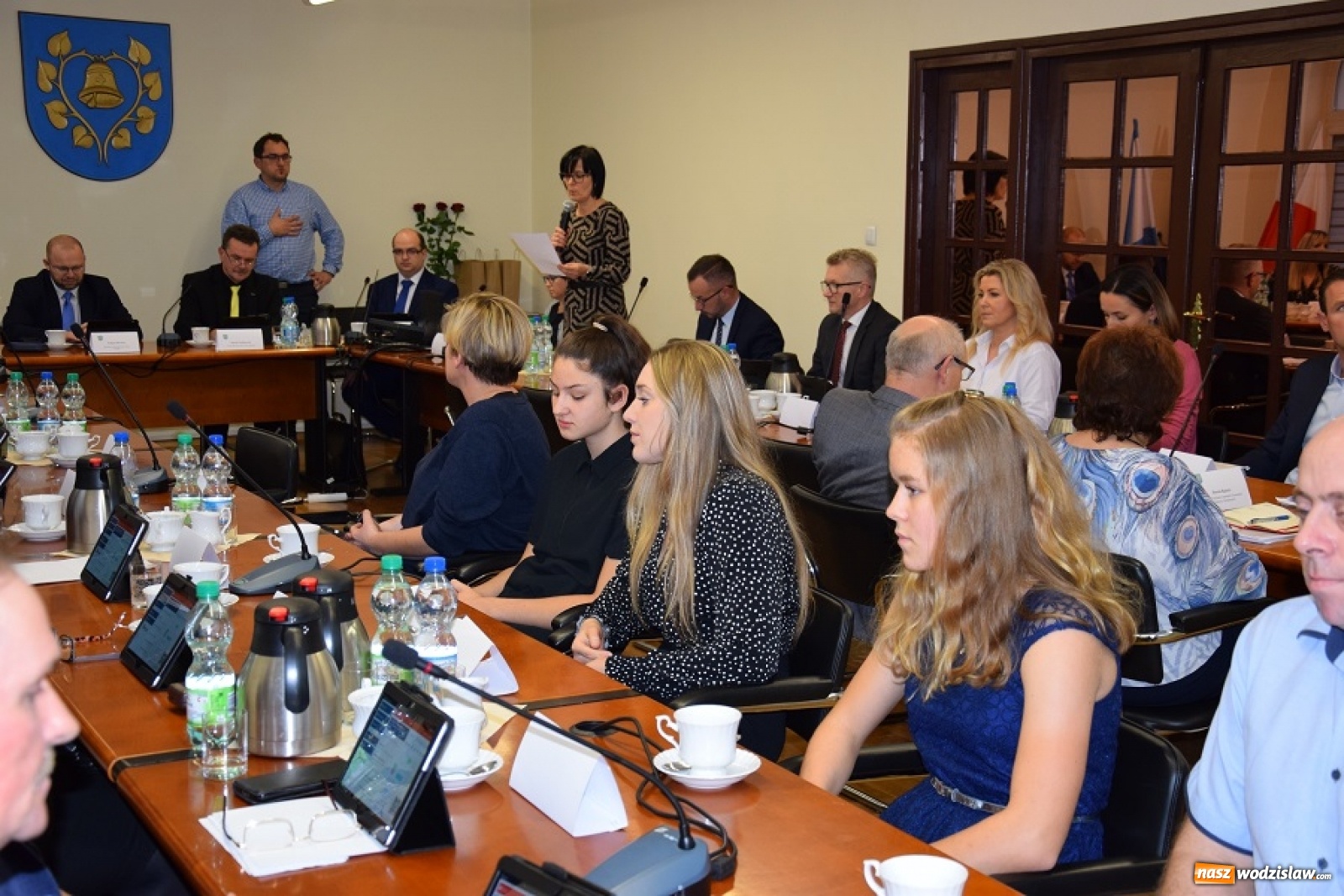 Zdjęcie w galerii na portalu naszwodzislaw.com: Sesja Gminy Mszana z nagrodami dla najlepszych sportowców wiadomości z regionu