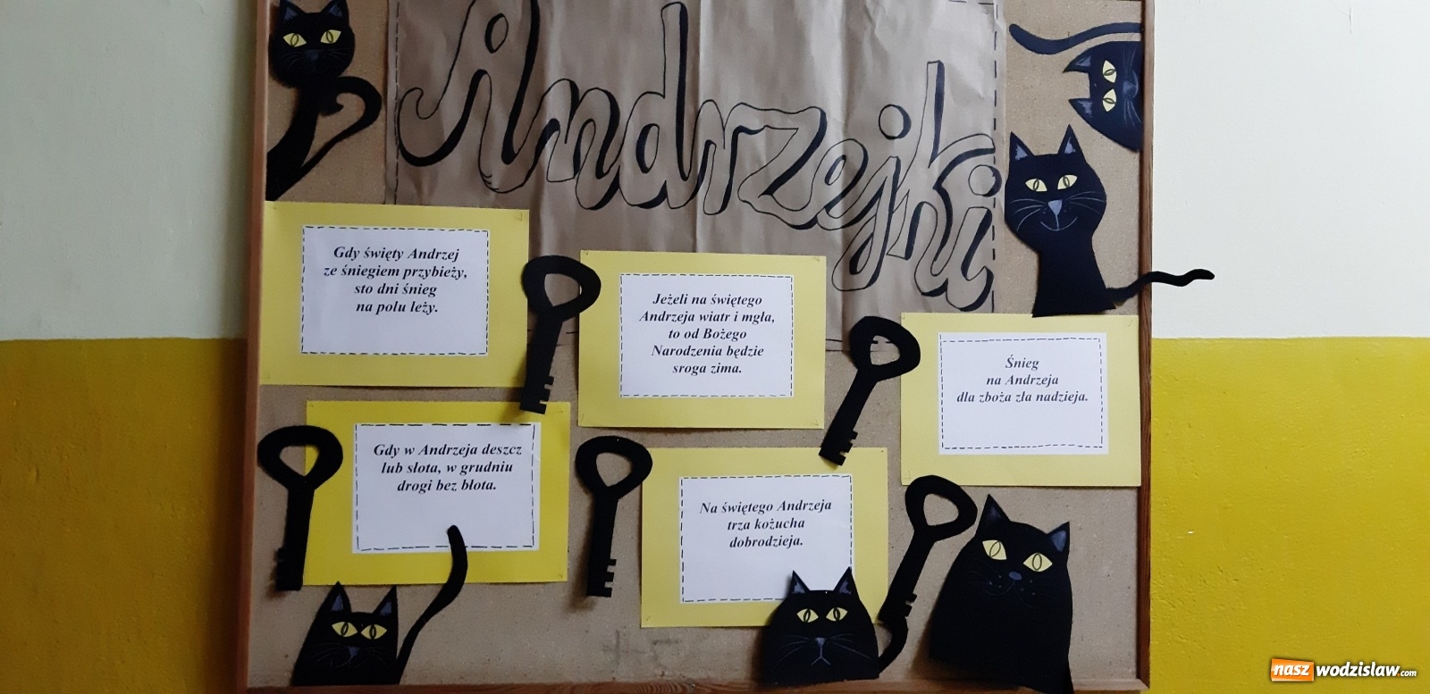 Zdjęcie w galerii na portalu naszwodzislaw.com: Wyjątkowe Andrzejki w SP 10 wiadomości z regionu