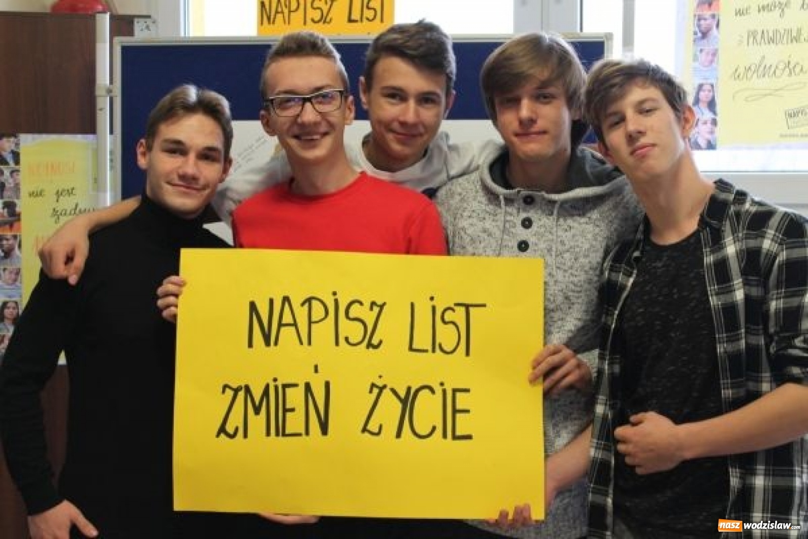 Zdjęcie w galerii na portalu naszwodzislaw.com: Pisali listy, by zmienić czyjeś życie wiadomości z regionu