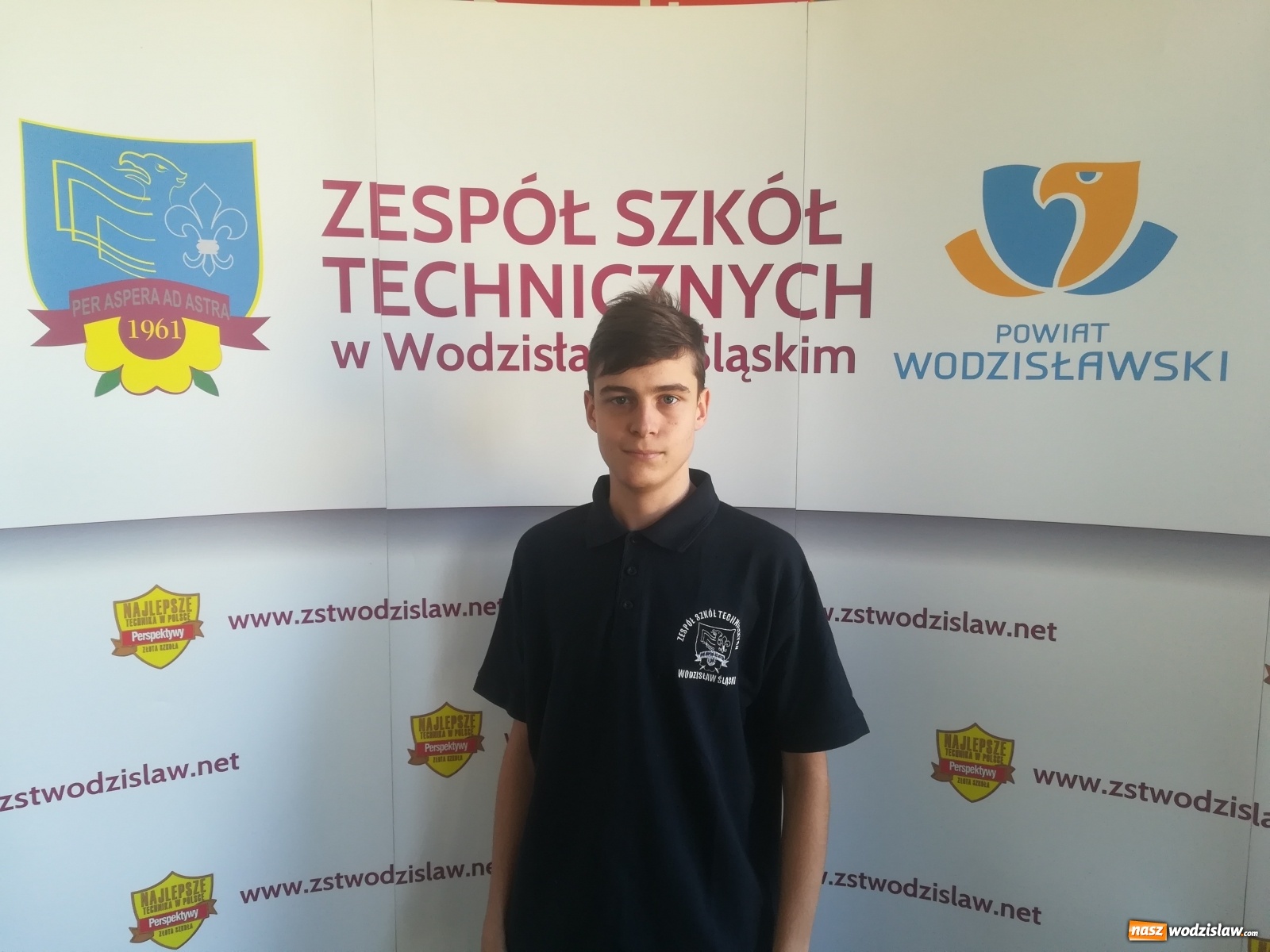 Zdjęcie w galerii na portalu naszwodzislaw.com: Uczeń wodzisławskiego ZST laureatem konkursu IT i Cyberbezpieczeństwo wiadomości z regionu