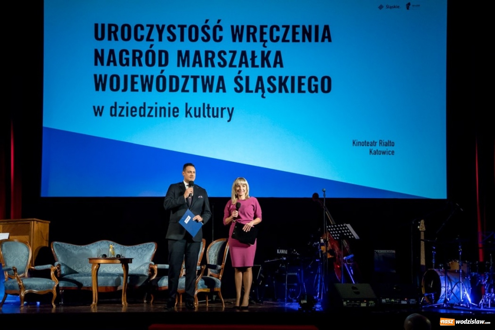 Zdjęcie w galerii na portalu naszwodzislaw.com: Wanda Bukowska z prestiżową nagrodą wiadomości z regionu