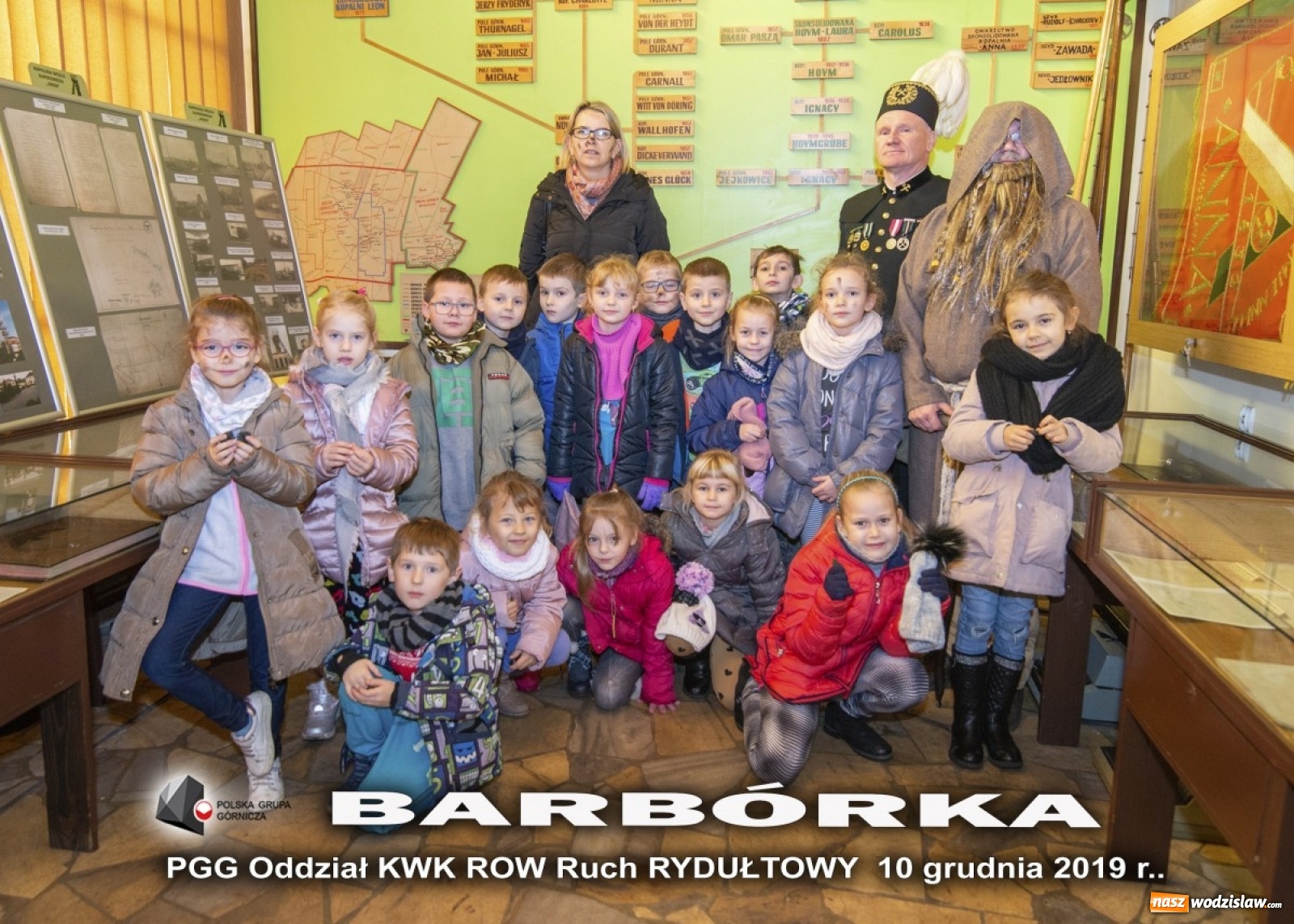 Zdjęcie w galerii na portalu naszwodzislaw.com: Uczniowie z Kokoszyc odwiedzili KWK Rydułtowy wiadomości z regionu