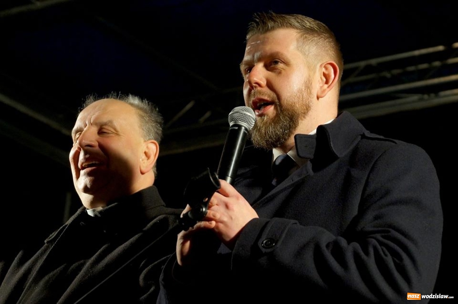 Zdjęcie w galerii na portalu naszwodzislaw.com: Wspólna wigilia prezydenta i mieszkańców wiadomości z regionu