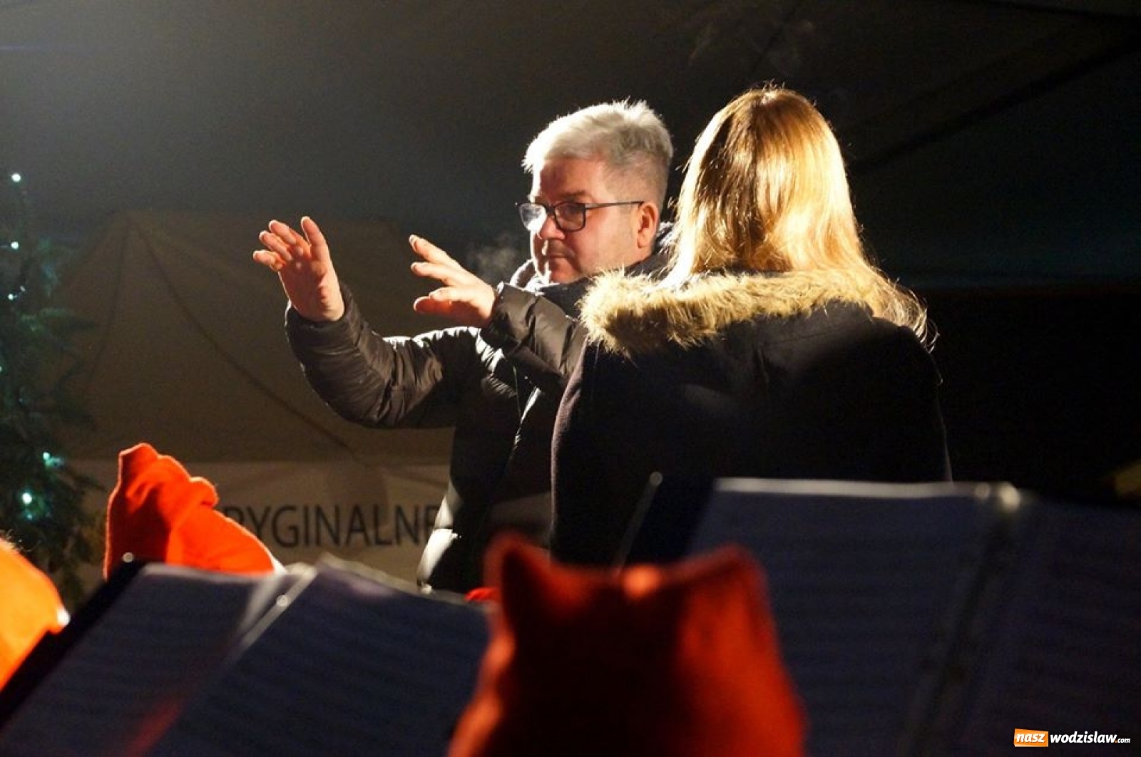 Zdjęcie w galerii na portalu naszwodzislaw.com: Wspólna wigilia prezydenta i mieszkańców wiadomości z regionu