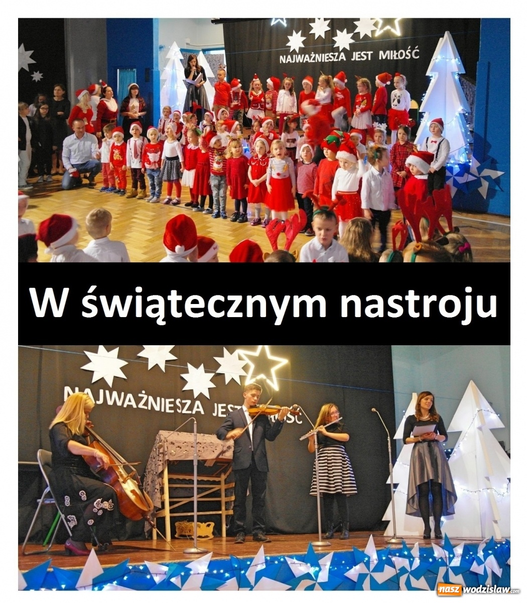 Zdjęcie w galerii na portalu naszwodzislaw.com: W świątecznym nastroju w ZSP 4 wiadomości z regionu
