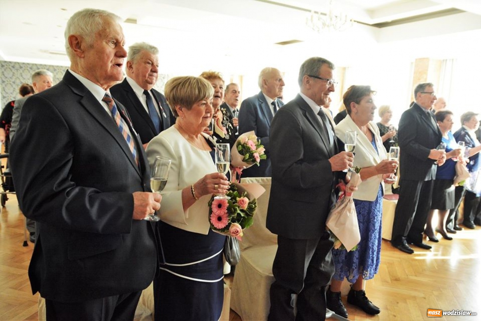 Zdjęcie w galerii na portalu naszwodzislaw.com: Razem idą przez życie. Małżeńskie jubileusze w Wodzisławiu Śląskim wiadomości z regionu