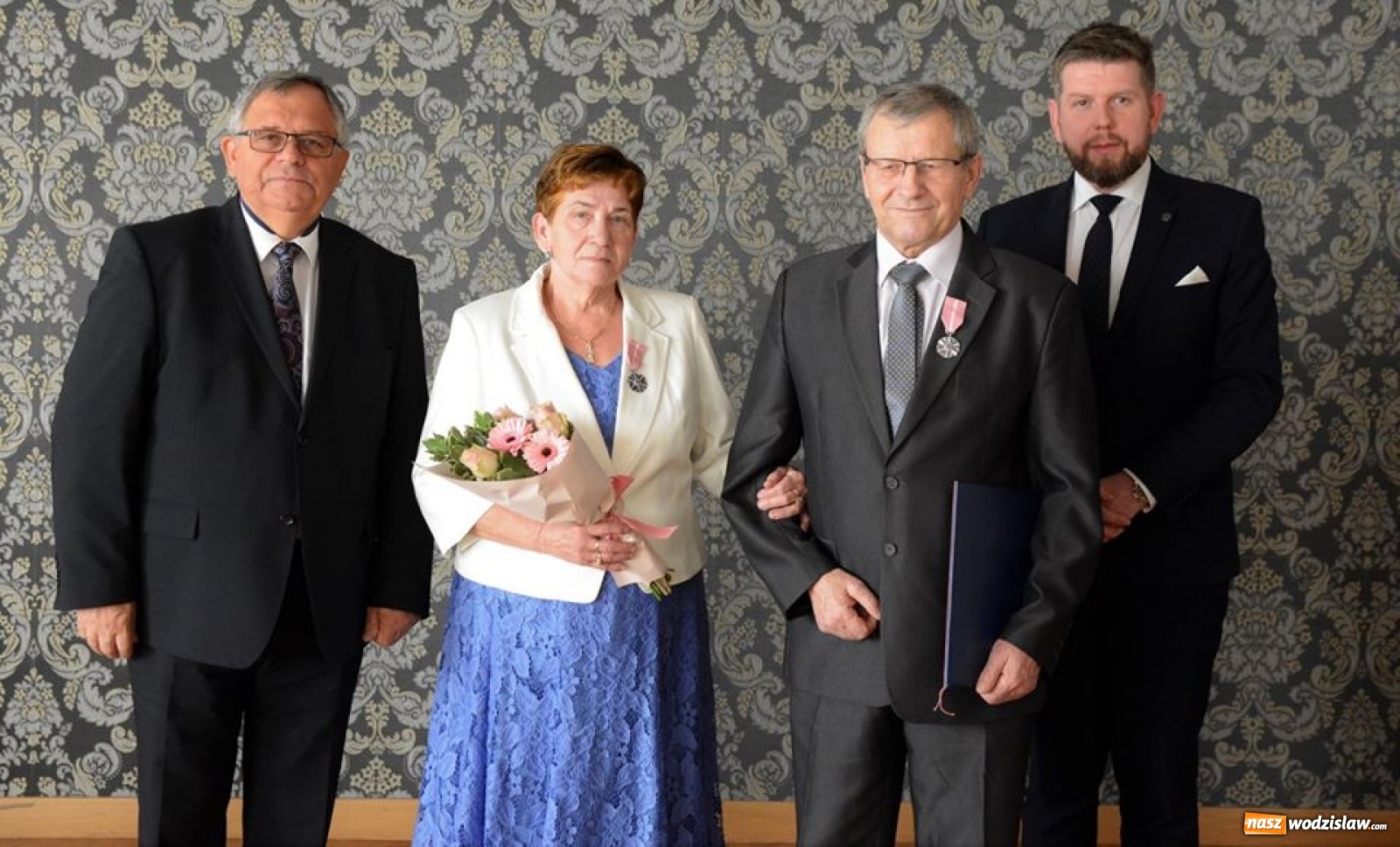 Zdjęcie w galerii na portalu naszwodzislaw.com: Razem idą przez życie. Małżeńskie jubileusze w Wodzisławiu Śląskim wiadomości z regionu