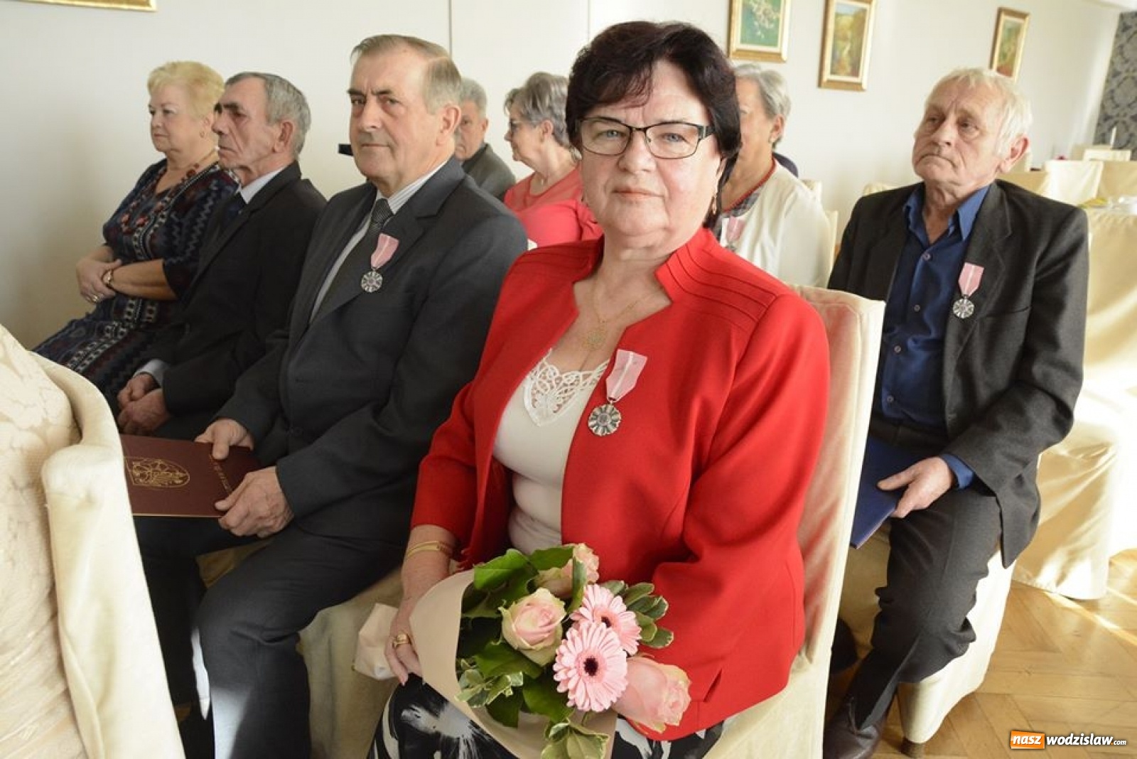Zdjęcie w galerii na portalu naszwodzislaw.com: Razem idą przez życie. Małżeńskie jubileusze w Wodzisławiu Śląskim wiadomości z regionu