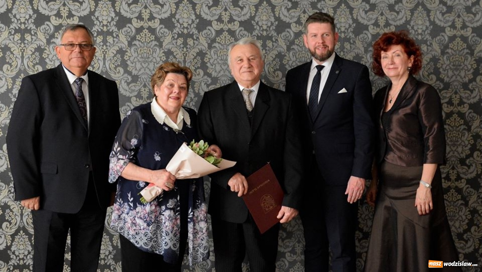 Zdjęcie w galerii na portalu naszwodzislaw.com: Razem idą przez życie. Małżeńskie jubileusze w Wodzisławiu Śląskim wiadomości z regionu