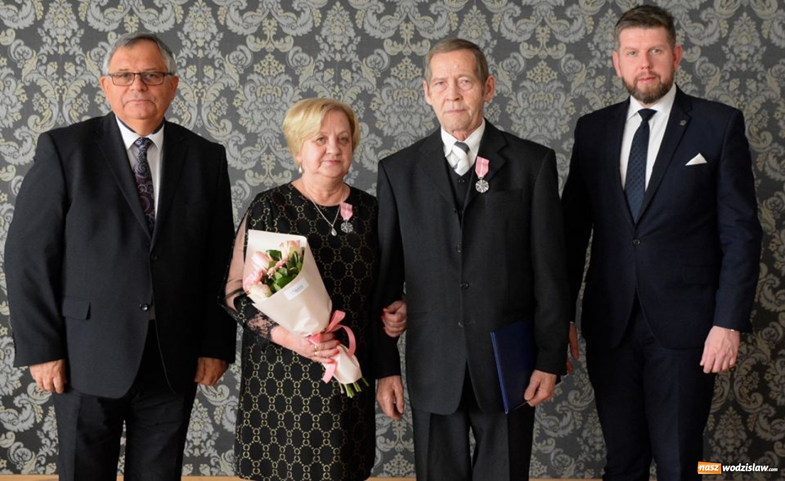 Zdjęcie w galerii na portalu naszwodzislaw.com: Razem idą przez życie. Małżeńskie jubileusze w Wodzisławiu Śląskim wiadomości z regionu