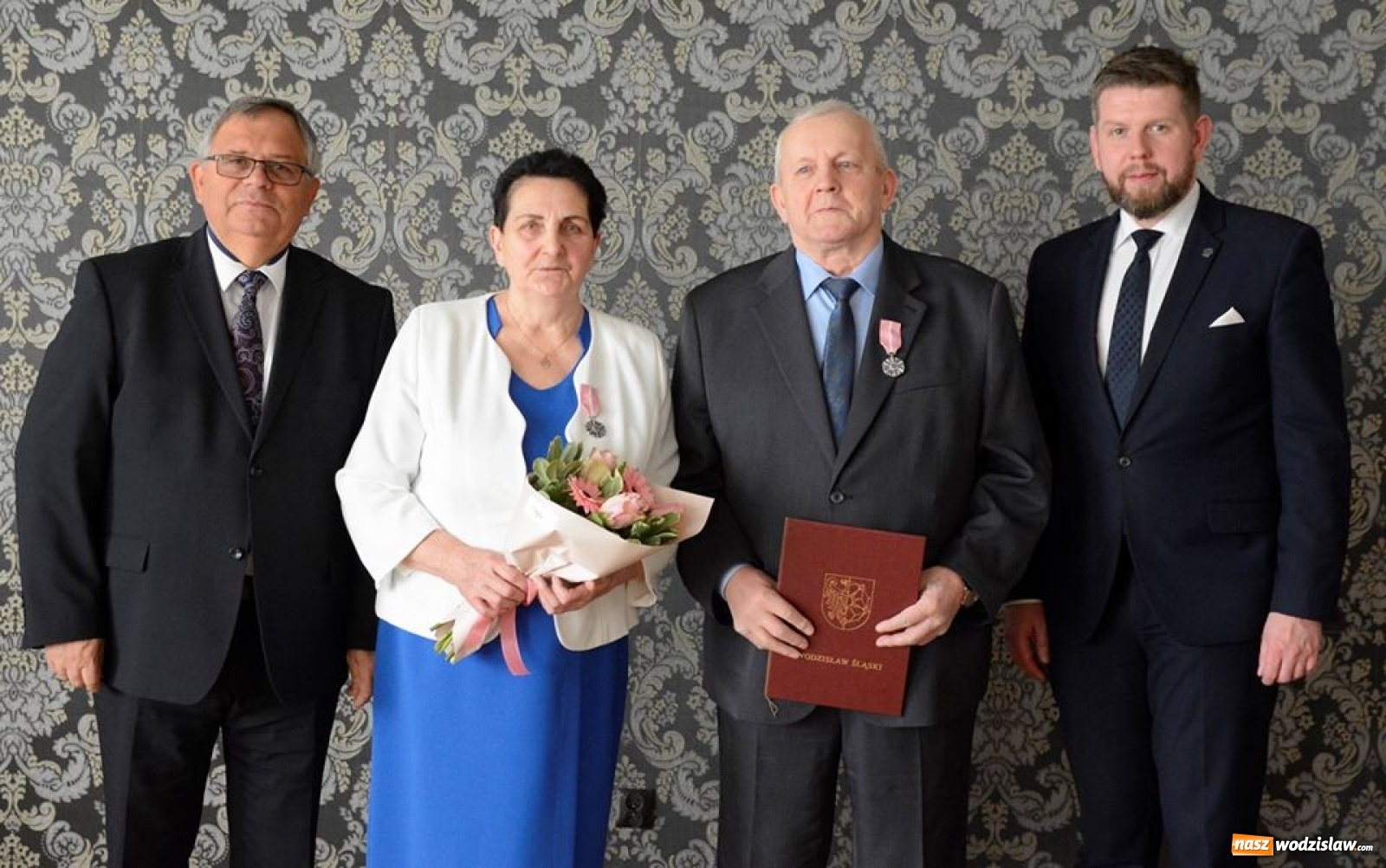 Zdjęcie w galerii na portalu naszwodzislaw.com: Razem idą przez życie. Małżeńskie jubileusze w Wodzisławiu Śląskim wiadomości z regionu
