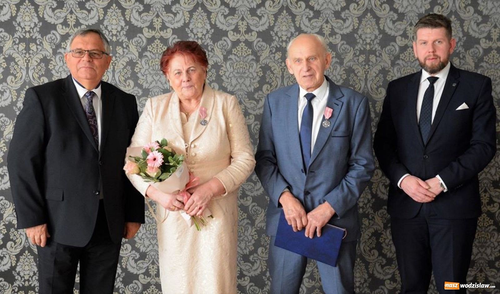 Zdjęcie w galerii na portalu naszwodzislaw.com: Razem idą przez życie. Małżeńskie jubileusze w Wodzisławiu Śląskim wiadomości z regionu