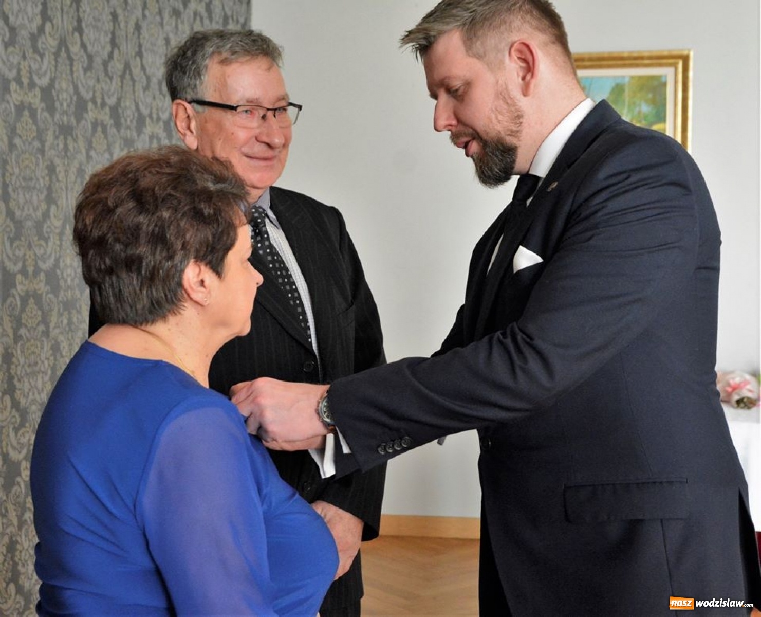 Zdjęcie w galerii na portalu naszwodzislaw.com: Razem idą przez życie. Małżeńskie jubileusze w Wodzisławiu Śląskim wiadomości z regionu