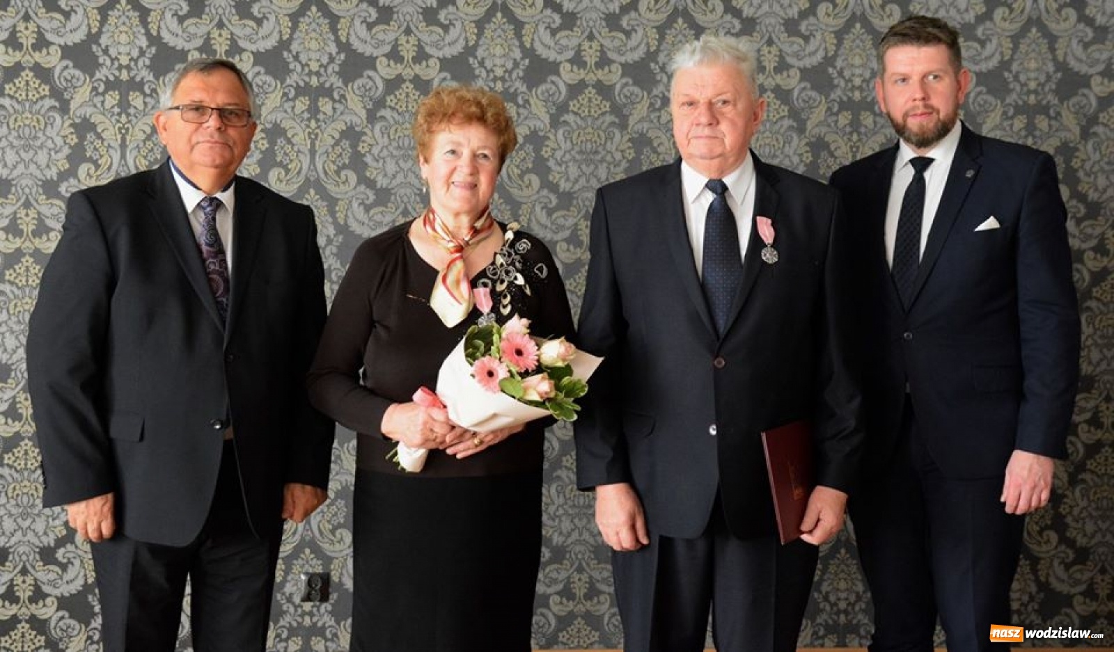 Zdjęcie w galerii na portalu naszwodzislaw.com: Razem idą przez życie. Małżeńskie jubileusze w Wodzisławiu Śląskim wiadomości z regionu