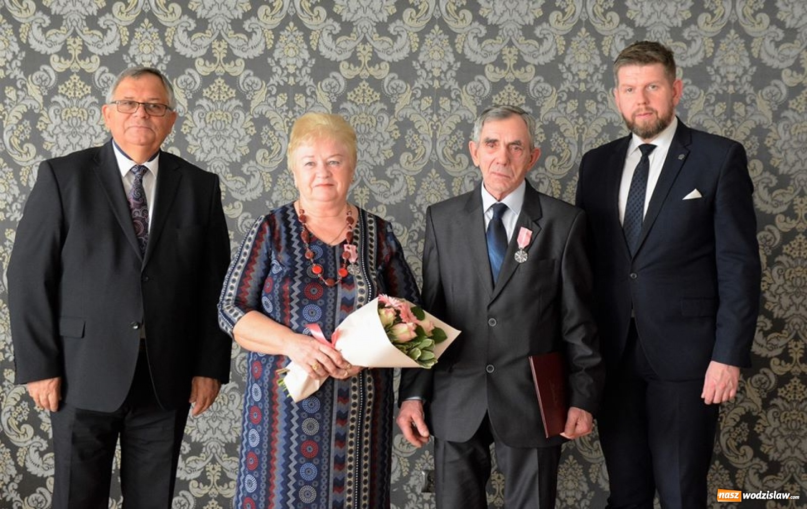 Zdjęcie w galerii na portalu naszwodzislaw.com: Razem idą przez życie. Małżeńskie jubileusze w Wodzisławiu Śląskim wiadomości z regionu