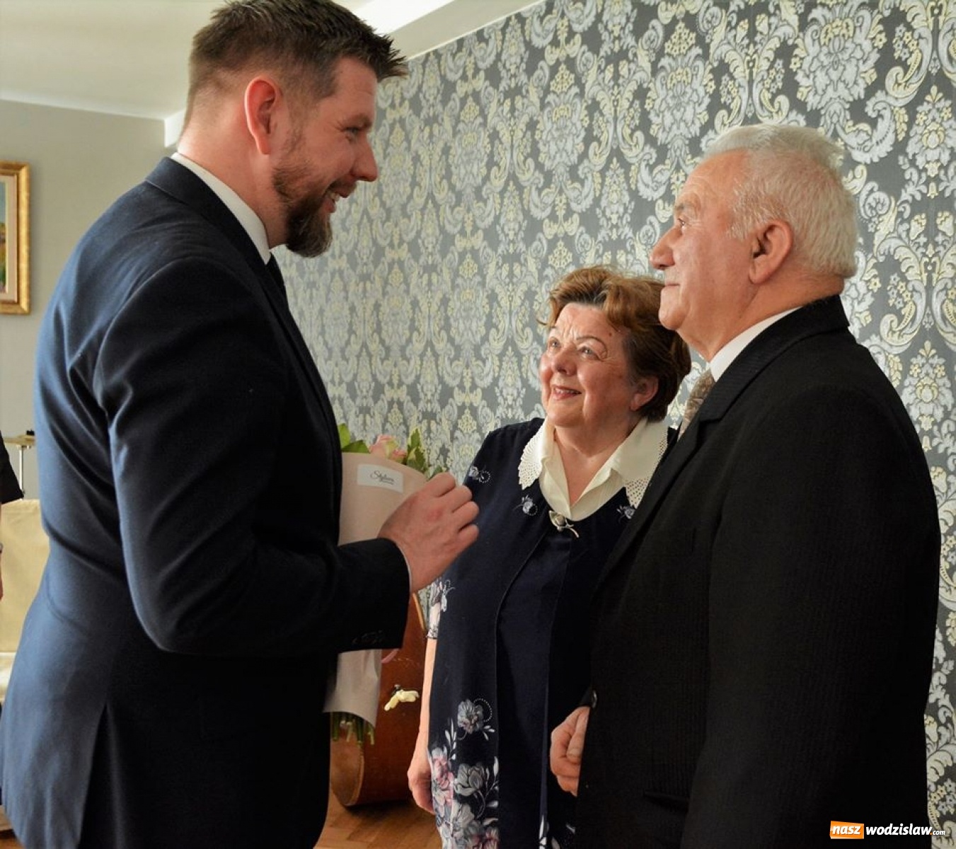 Zdjęcie w galerii na portalu naszwodzislaw.com: Razem idą przez życie. Małżeńskie jubileusze w Wodzisławiu Śląskim wiadomości z regionu