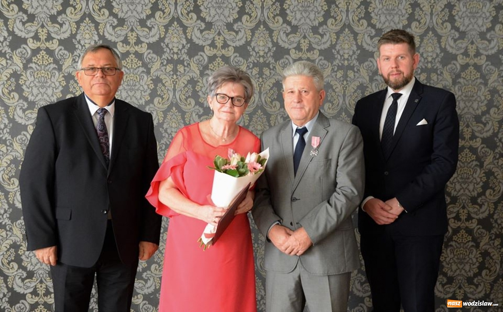 Zdjęcie w galerii na portalu naszwodzislaw.com: Razem idą przez życie. Małżeńskie jubileusze w Wodzisławiu Śląskim wiadomości z regionu