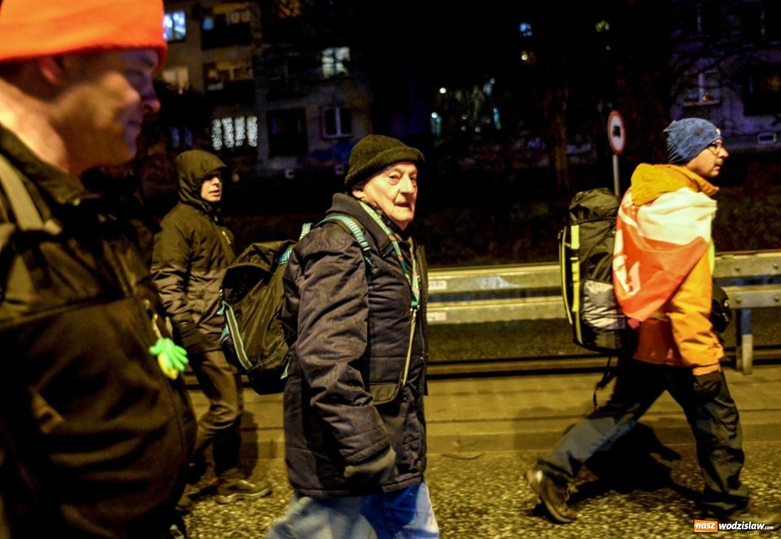 Zdjęcie w galerii na portalu naszwodzislaw.com: Uczcili 75. rocznicę Marsz Śmierci [FOTO] wiadomości z regionu