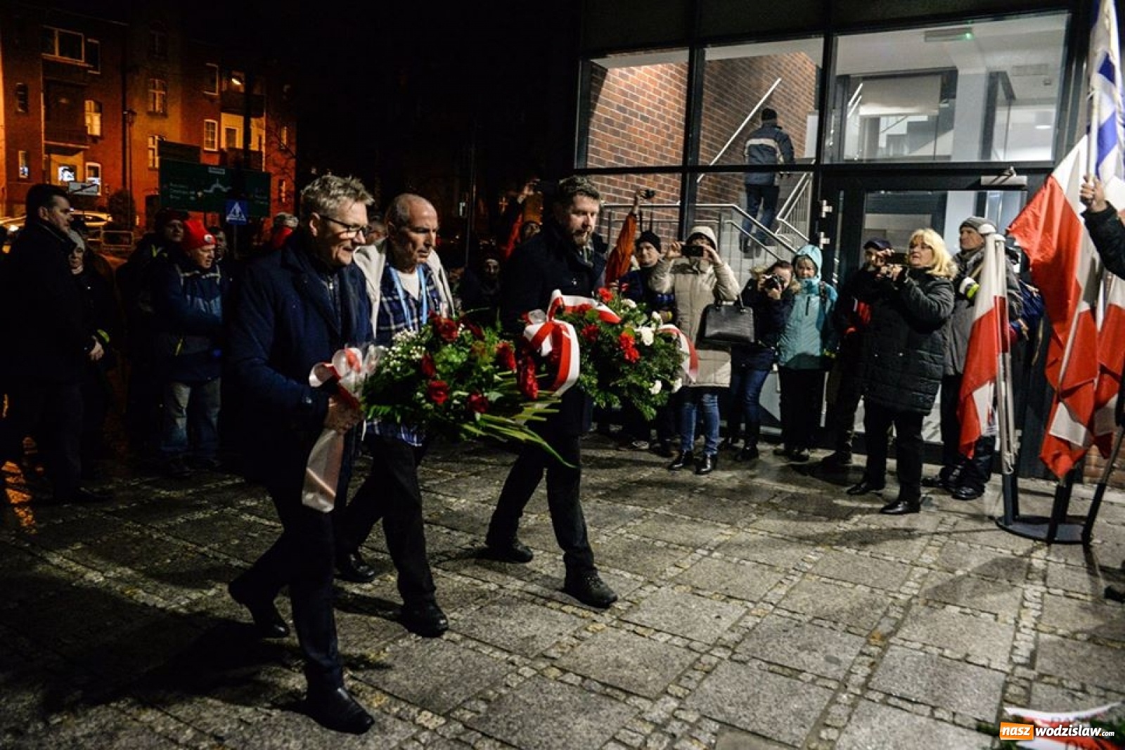 Zdjęcie w galerii na portalu naszwodzislaw.com: Uczcili 75. rocznicę Marsz Śmierci [FOTO] wiadomości z regionu